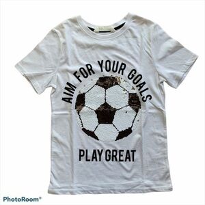 HM T-shirt with Printed Design